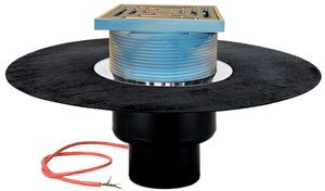 Primjer slivnika za terase s bitumenskom manžetom tipa HL i grijačem