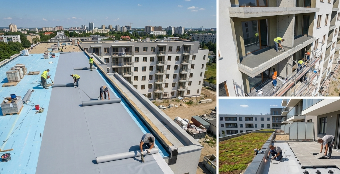 Sigurnosni preljevi i sigurnosna odvodnja ravnih krovova i terasa